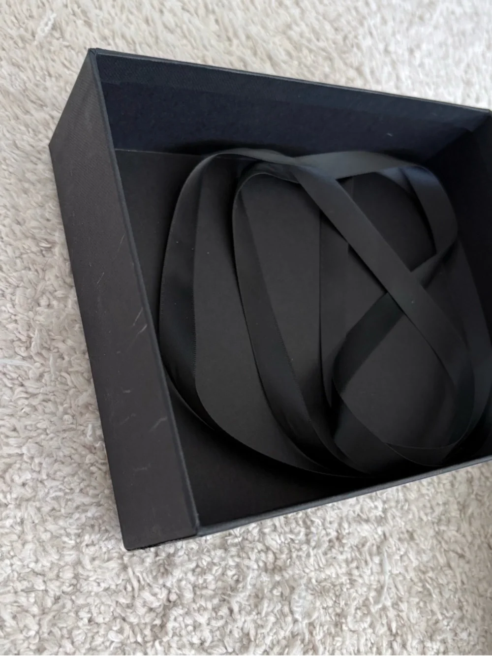 Dolce & Gabbana Black Gift Box with Branded Tissue